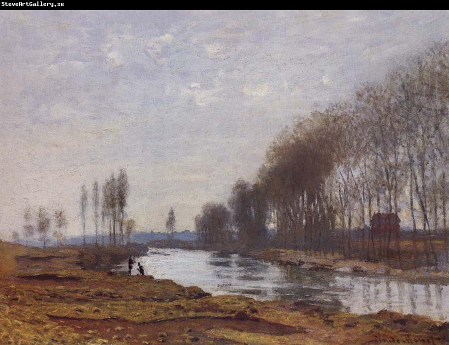 Claude Monet The Petit Bras of the Seine at Argenteuil